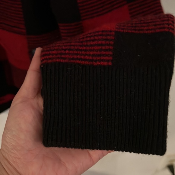 RRL wool buffalo check cardigan - Picture 3 of 4